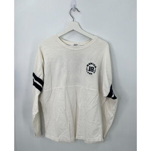 Jostens Class of 2018 Senior Logo Spirit Jersey Long Sleeve White Unisex Medium